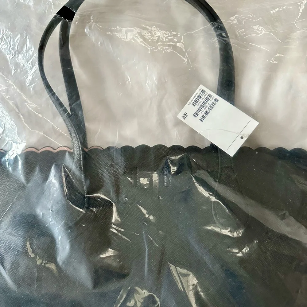NWT H&M Elegant Black Tote Bag - Picture 9 of 10